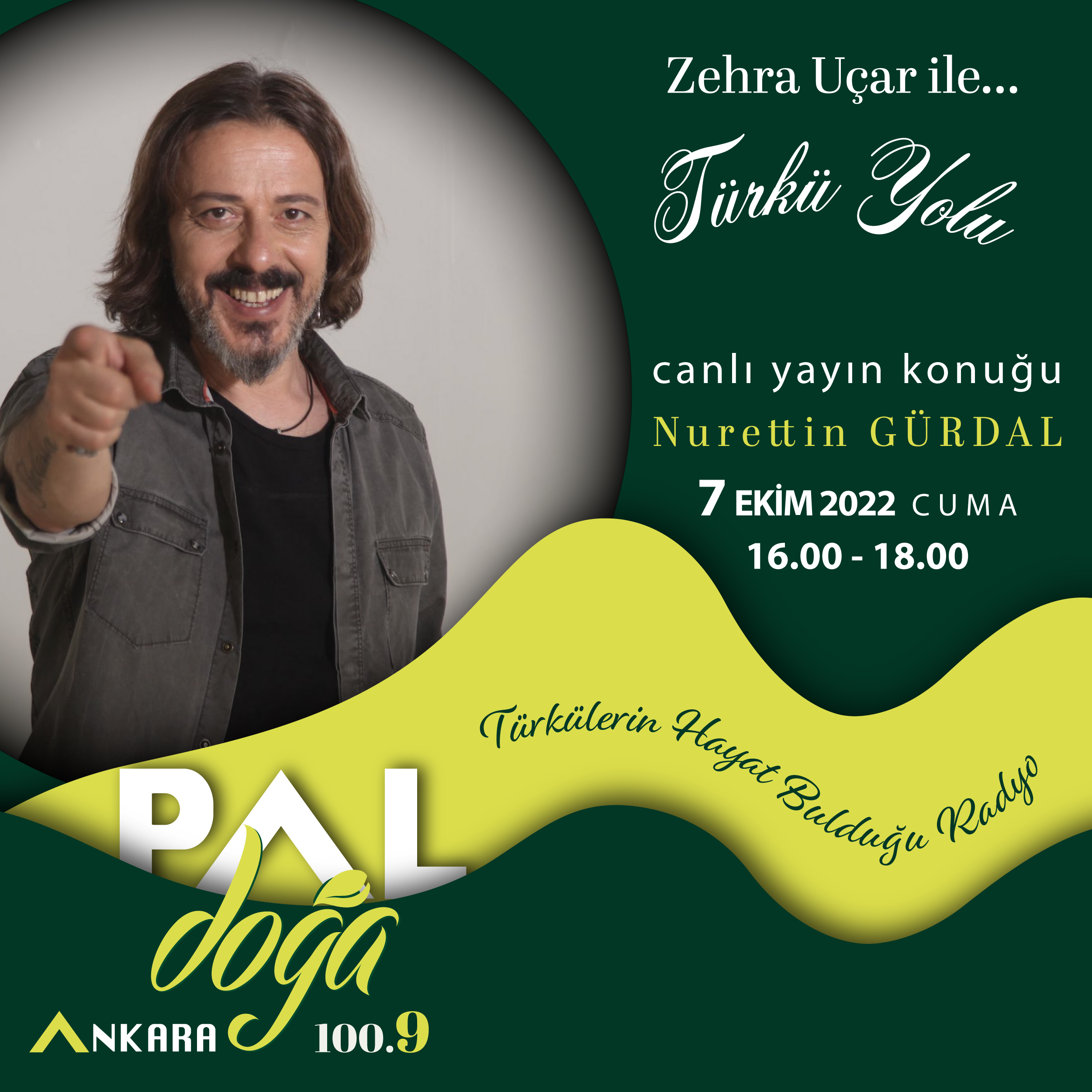 Zehra Uçar ile Türkü Yolu Programı Canlı Yayın Konuğumuz