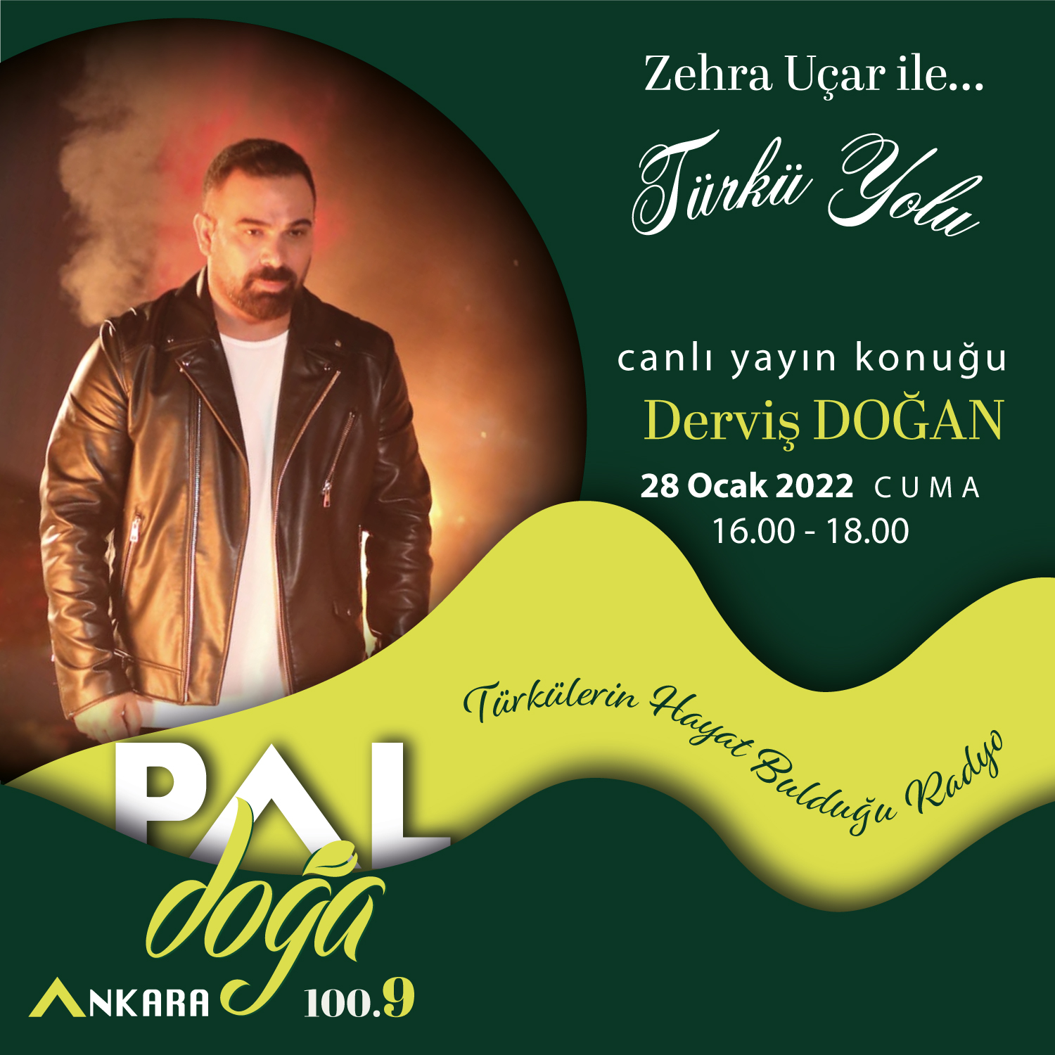 Zehra Uçar ile Türkü Yolu Programı Canlı Yayın Konuğumuz
