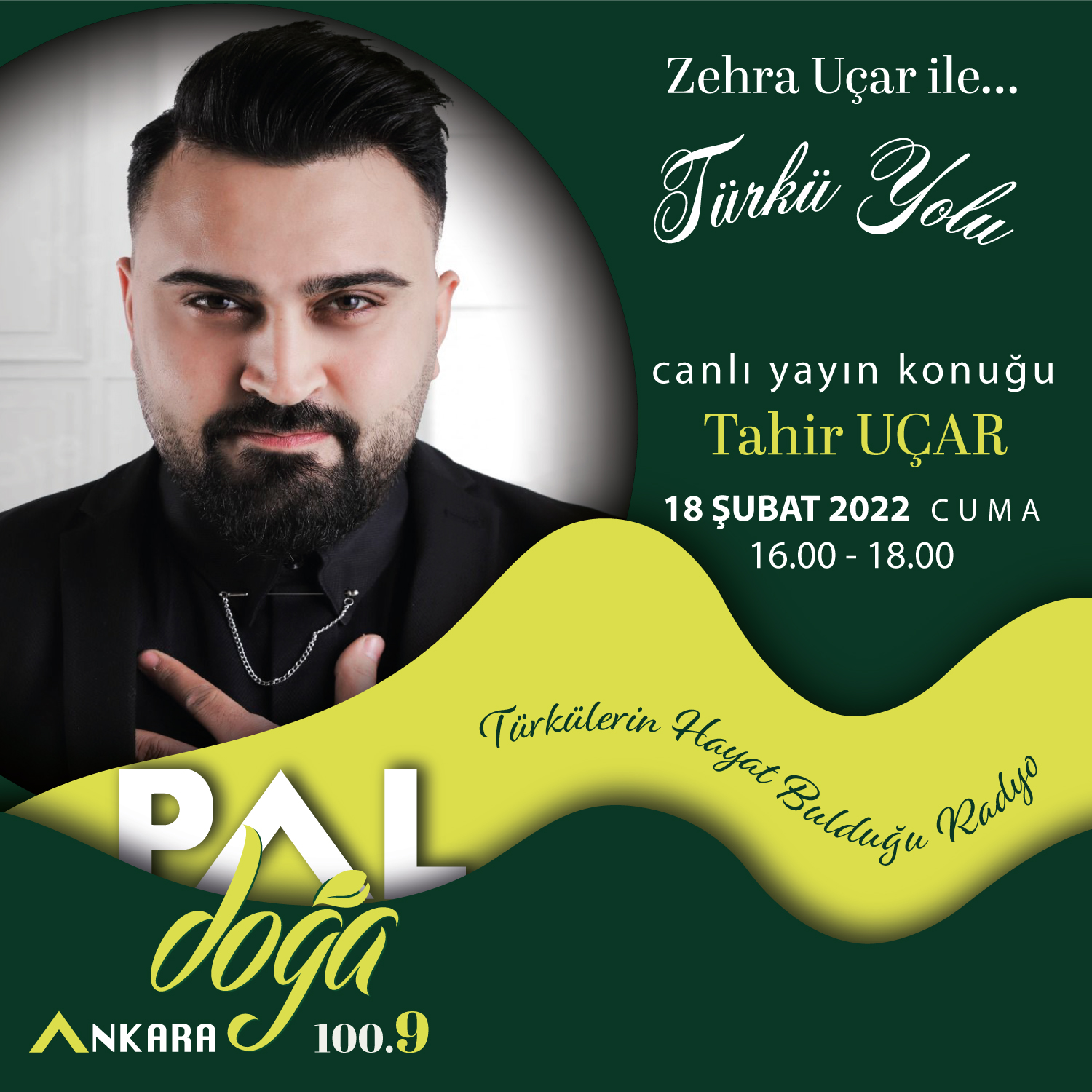 Zehra Uçar ile Türkü Yolu Programı Canlı Yayın Konuğumuz